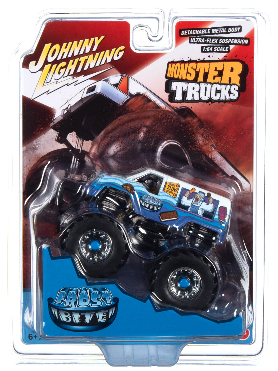 Frost Bite Monster Truck I Scream You Scream with Black Wheels