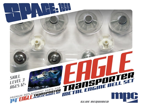 MPC Space: 1999 Eagle Metal Engine Bell Set (For use with MPC913) 1:72 Scale Model Kit