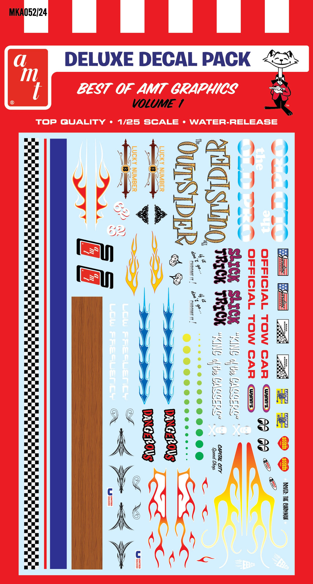 Deluxe Decal Pack: Best of AMT Graphics Volume 1