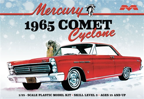 Moebius 1965 Mercury Comet Cyclone 1:25 Scale Model Kit