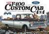 Moebius 1966 Ford F100 Custom Cab 4 x 4 Pickup 1:25 Scale Model Kit