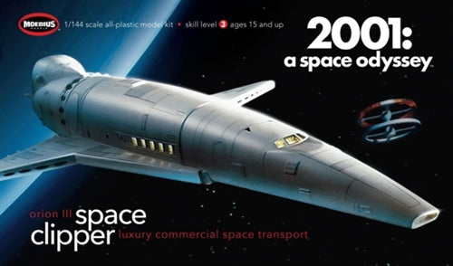 Moebius 2001 Space Odyssey: Space Clipper 1:160 Scale Model Kit