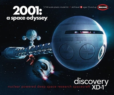 Moebius 2001 Space Odyssey: Discovery One 1:144 Scale Model Kit