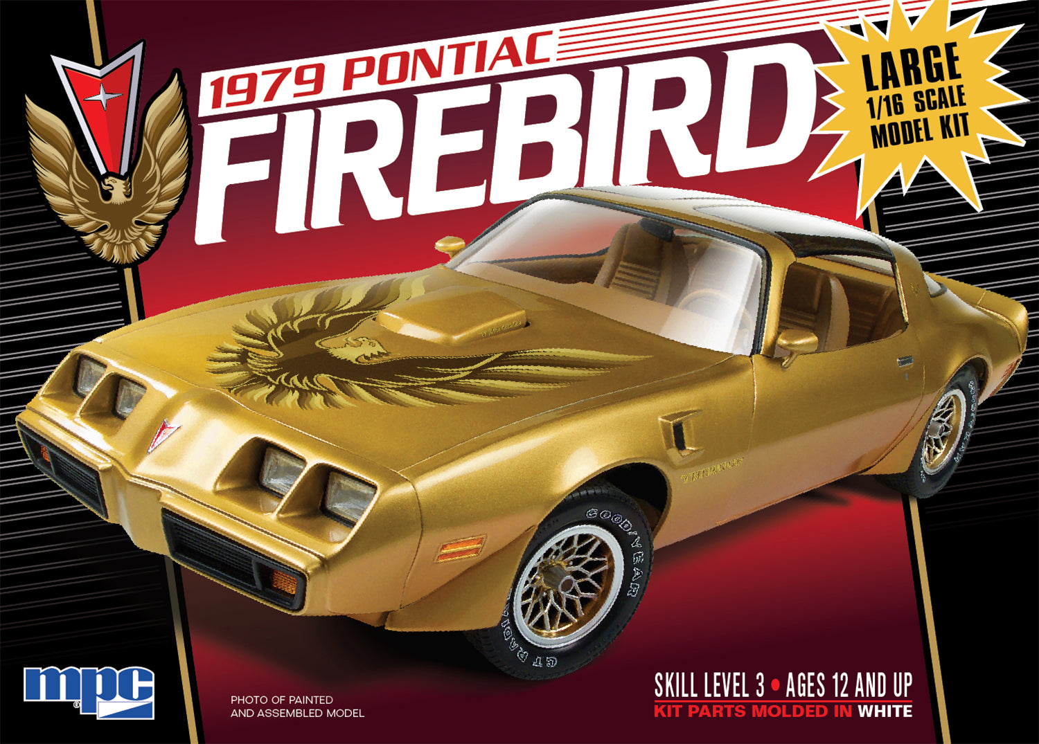 MPC 1979 Pontiac Firebird 1:16 Scale Model Kit | Auto World