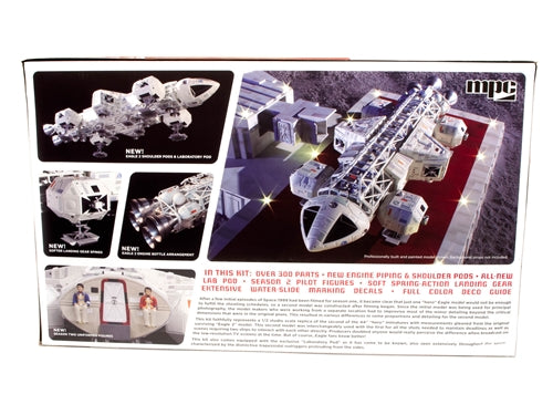 MPC Space:1999 Eagle II w-Lab Pod 1:48 Scale Model Kit