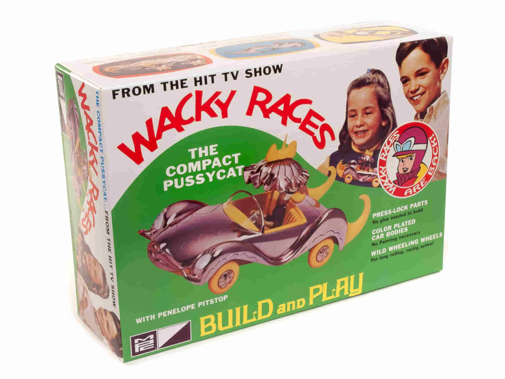MPC Wacky Races - Compact Pussycat (SNAP) 1:32 Scale Model Kit