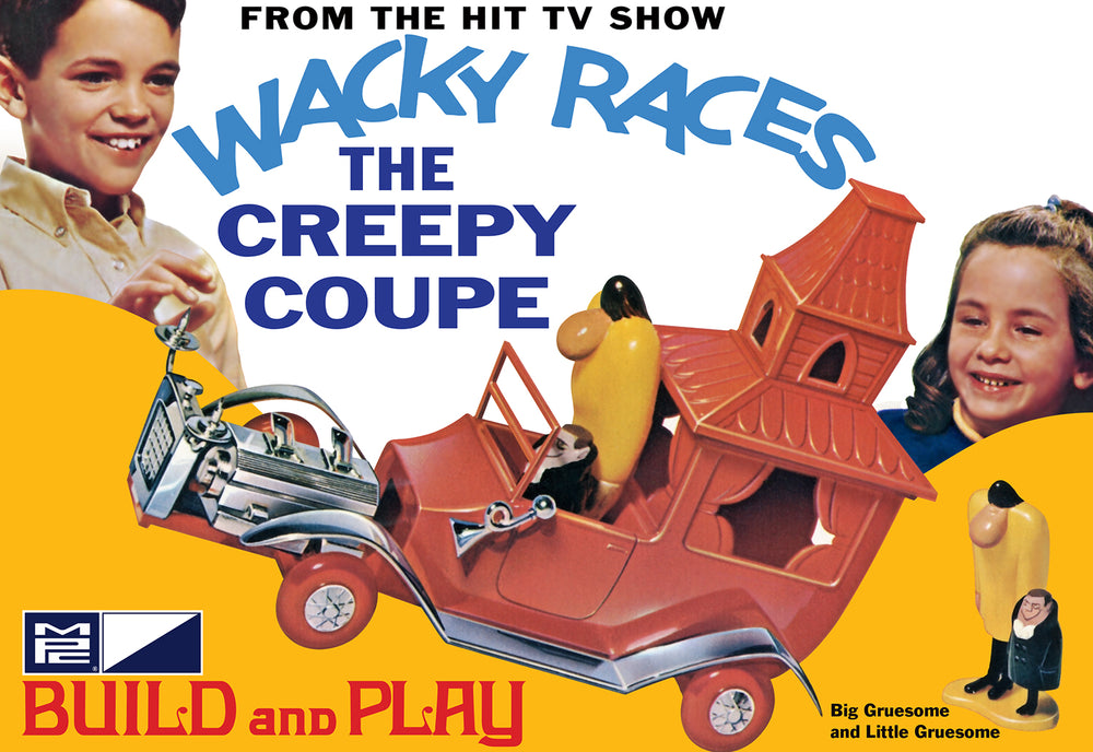 MPC Wacky Races - Creepy Coupe (SNAP) 1:32 Scale Model Kit