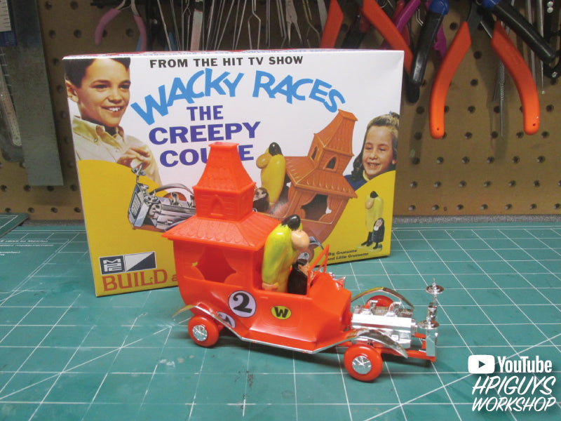 MPC Wacky Races - Creepy Coupe  (SNAP) 1:32 Scale Model Kit