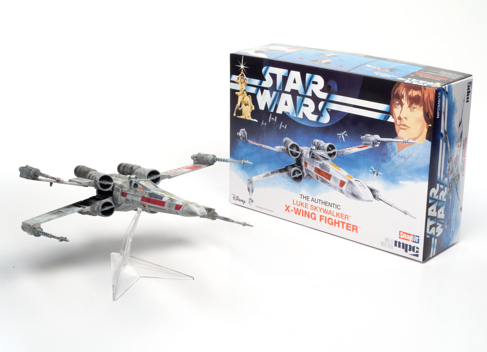 MPC Star Wars A New Hope X Wing Fighter Snap 1 63 Scale Model Kit Auto World Store