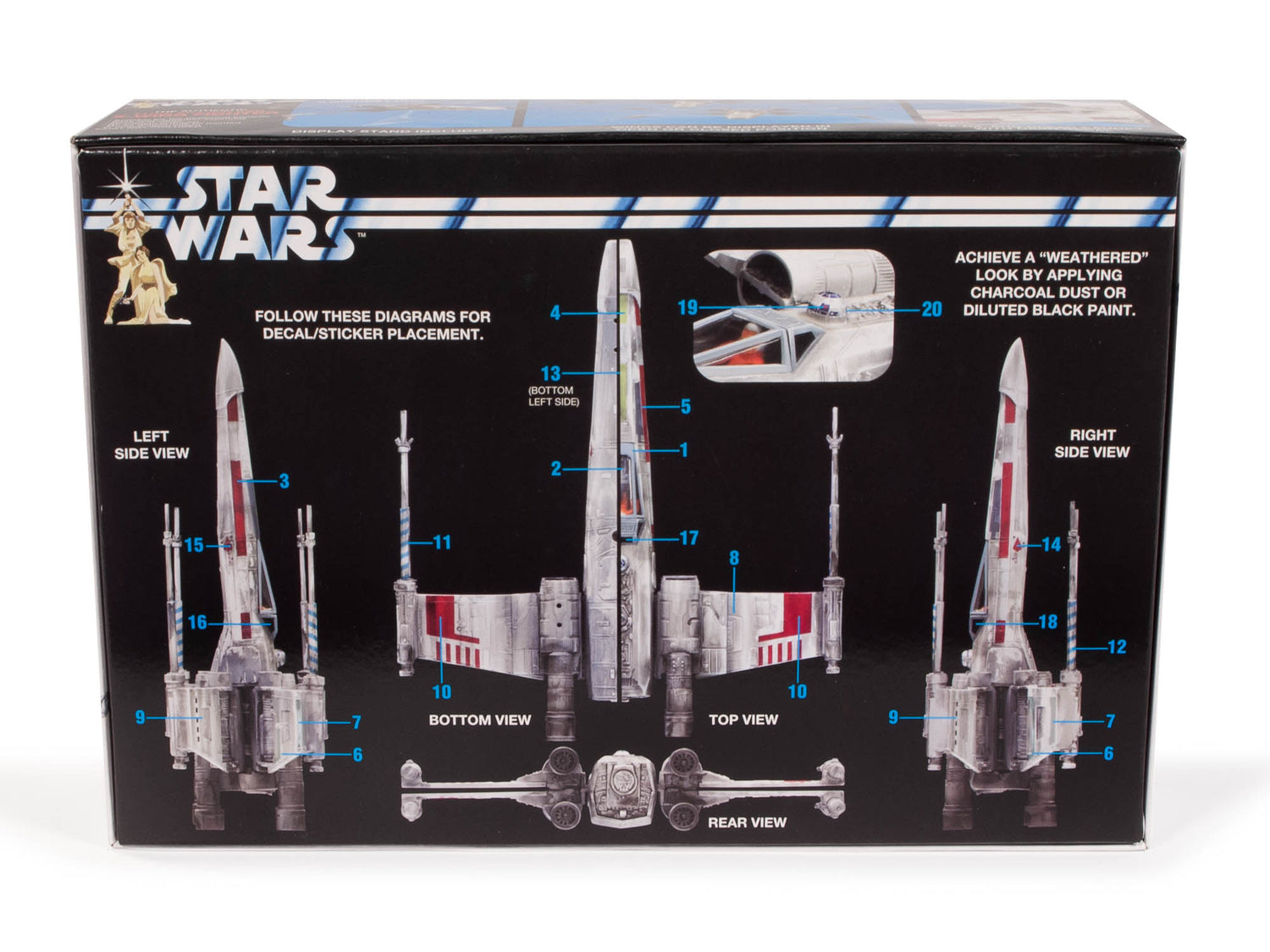 MPC Star Wars: A New Hope X-Wing Fighter (Snap) 1:63 Scale Model Kit