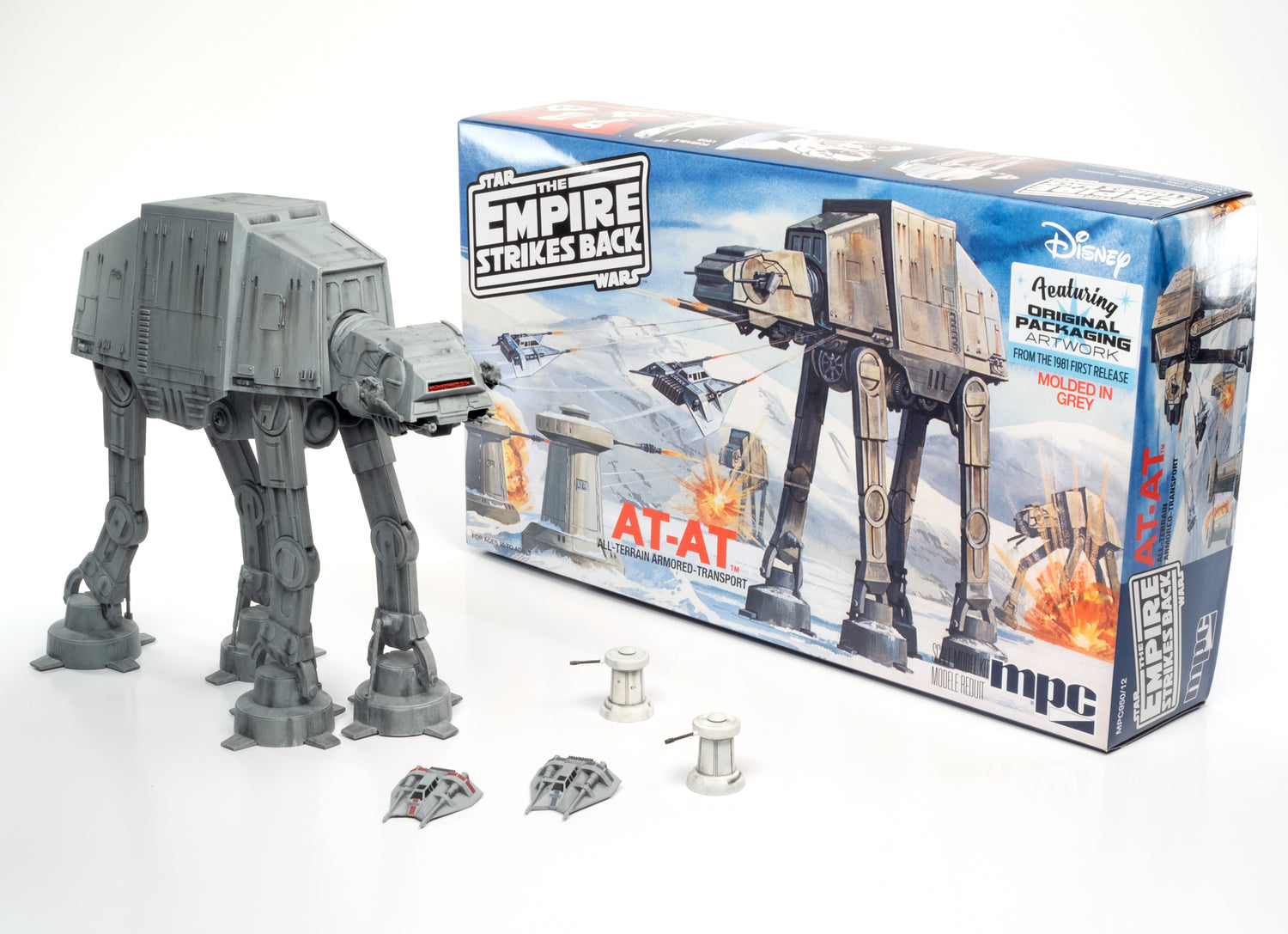 MPC Star Wars: The Empire Strikes Back AT-AT 1:100 Scale Model Kit