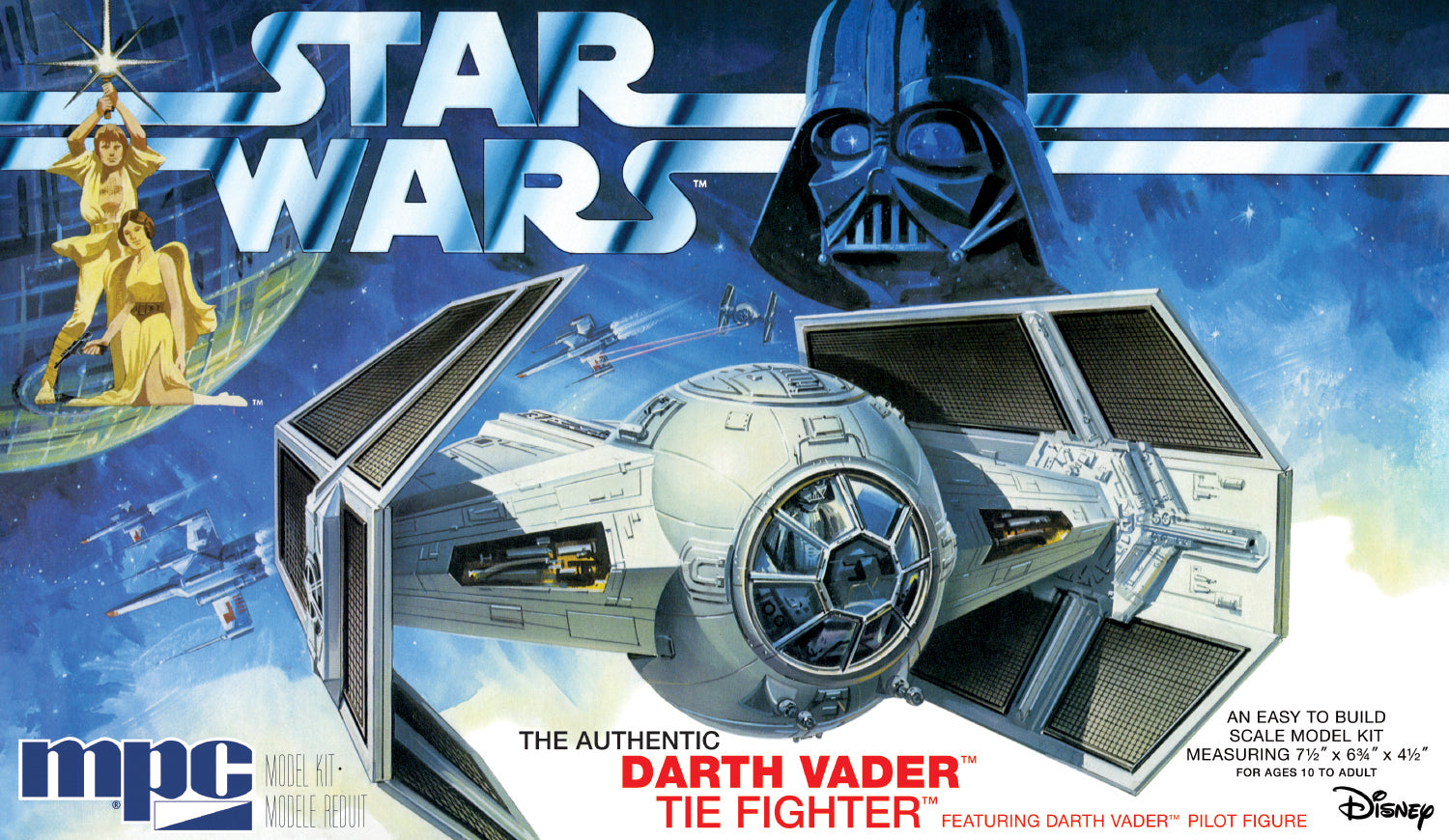 MPC Star Wars: A New Hope Darth Vader Tie Fighter 1:32 Scale Model Kit