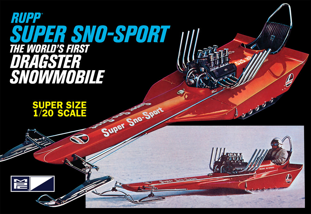MPC Rupp Super Sno-Sport Snow Dragster 1:20 Scale Model Kit
