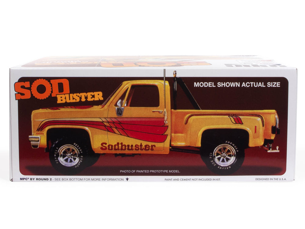 MPC 1981 Chevy Stepside Pickup Sod Buster 1:25 Scale Model Kit