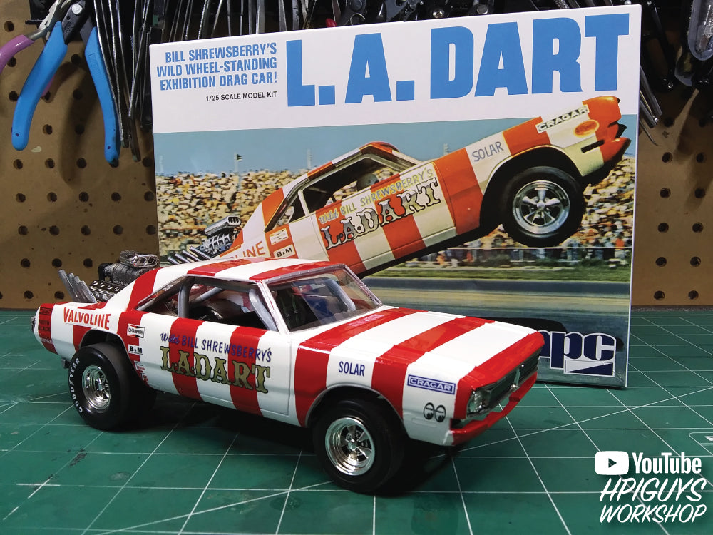 MPC L.A. Dart Wheelstander 1:25 Scale Model Kit