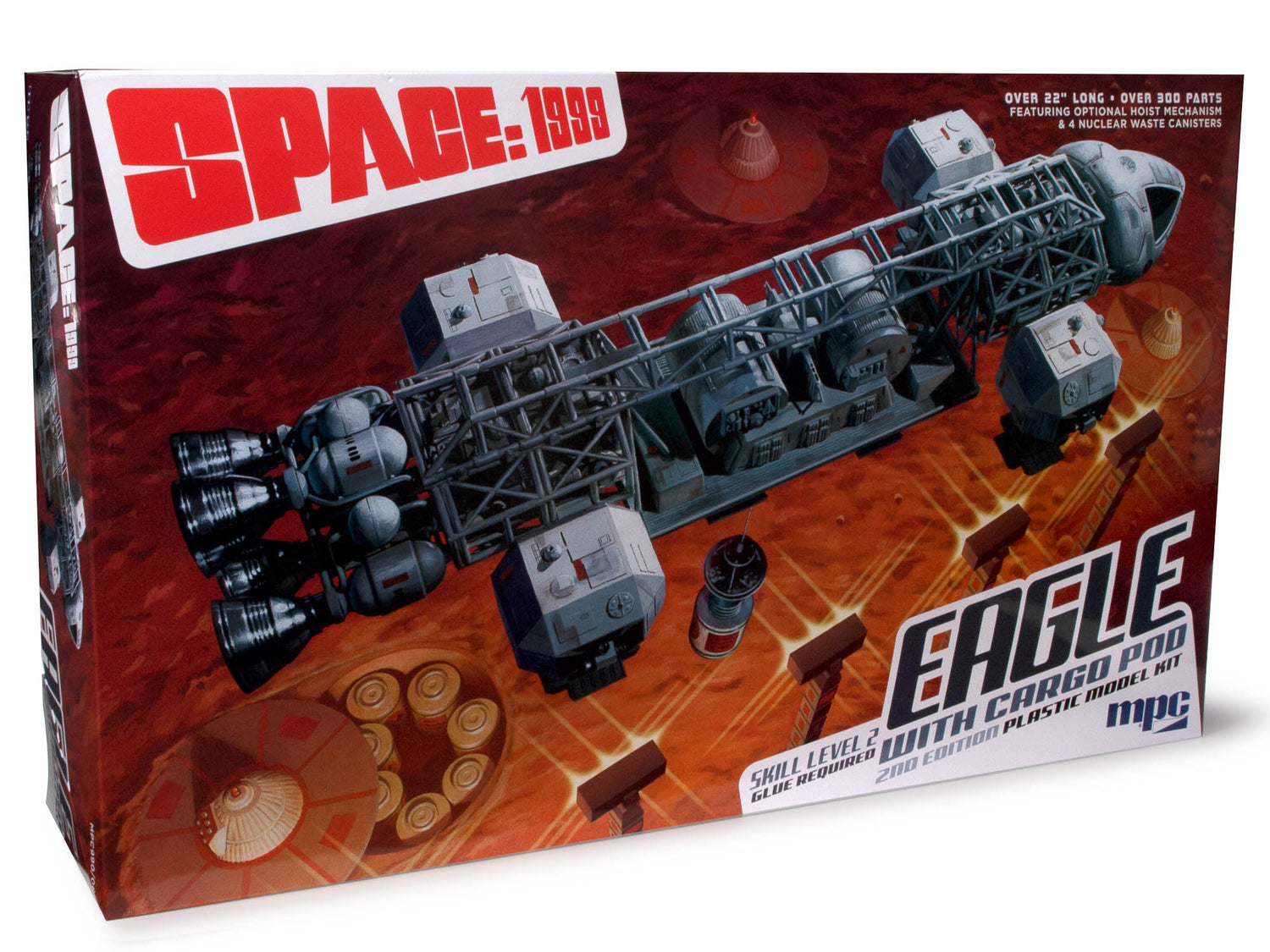 MPC Space 1999: 22" Eagle w/Cargo Pod 1:48 Scale Model Kit