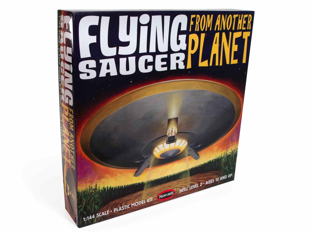 Polar Lights 12" Flying Saucer 1:144 Scale Model Kit