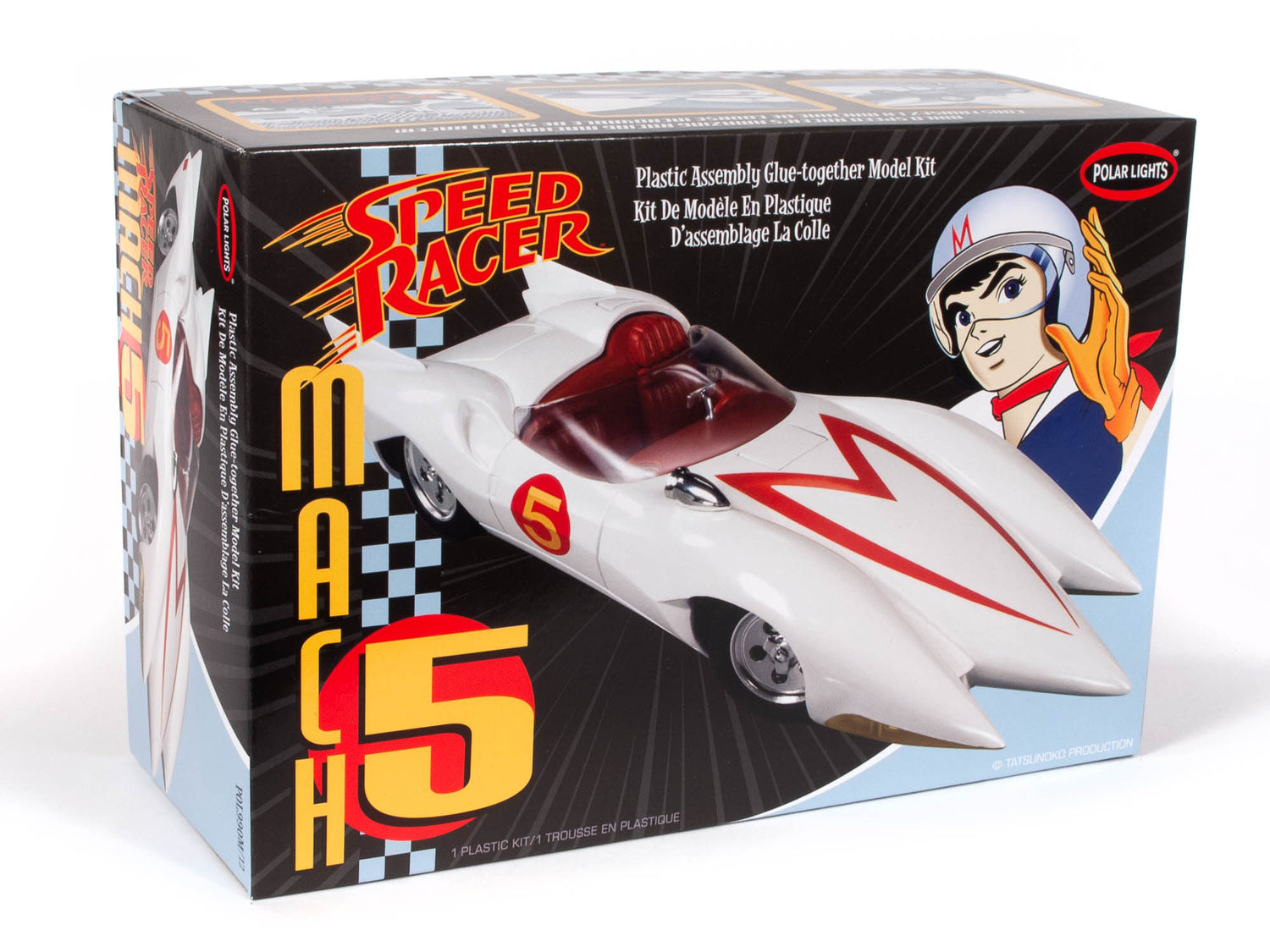 Polar Lights Speed Racer Mach V 1:25 Scale Model Kit