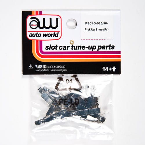 Auto World 4Gear Pick Up Shoe (Pair) 12pk