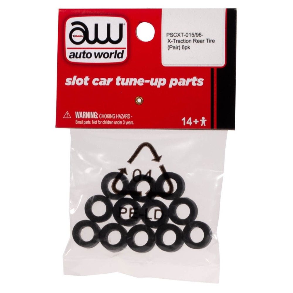 Auto World XTraction Rear Tire (Pair) 6pk