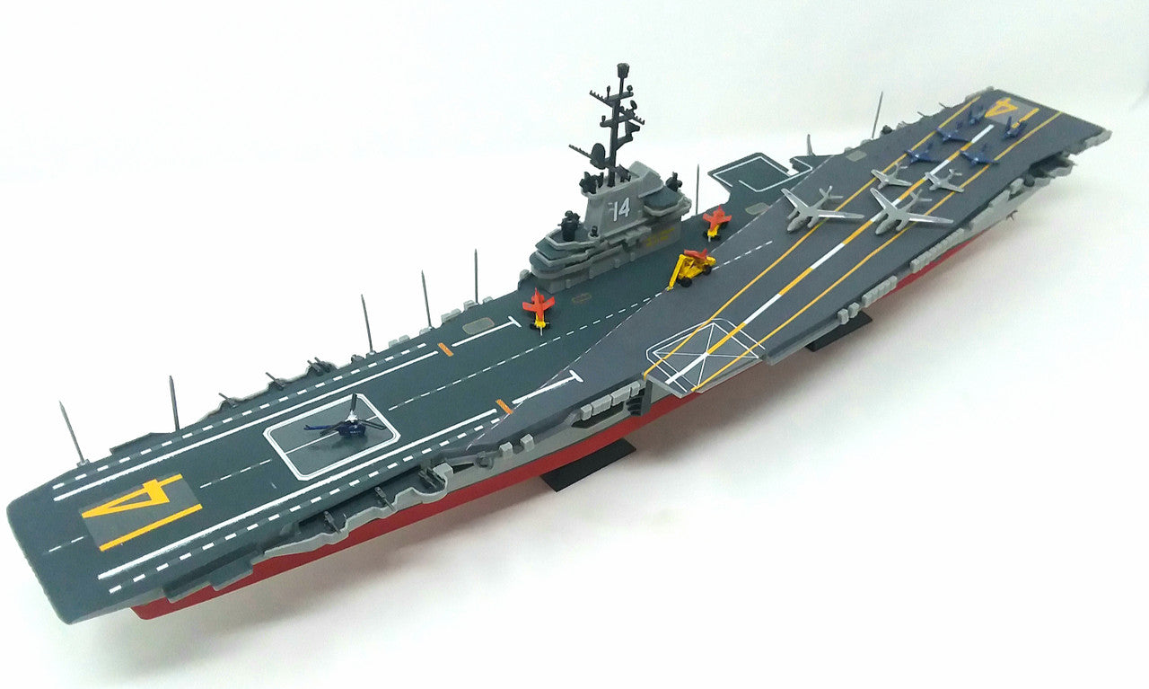Atlantis USS Ticonderoga CV14 Angled Deck Carrier 1:500 Scale Model Kit