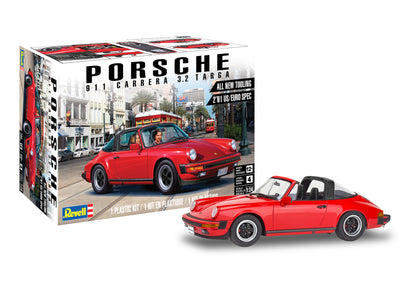 Revell Porsche 911 Carrera 3.2 TARGA 1:24 Scale Model Kit