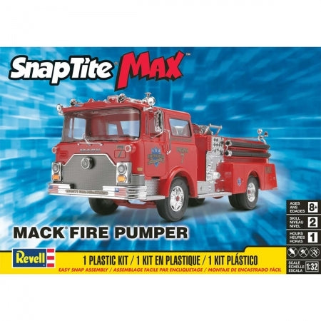 Revell Mack Fire Pumper 1:32 Scale Snap Kit