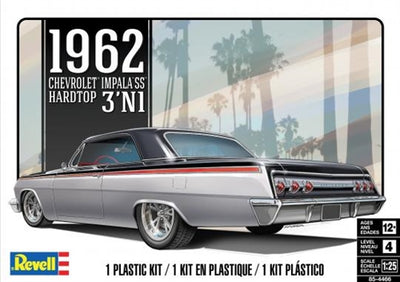 Revell 1962 Chevy Impala Hardtop 1:24 Scale Model Kit