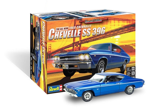 Revell 1969 Chevy Chevelle SS 396 1:25 Scale Model Kit