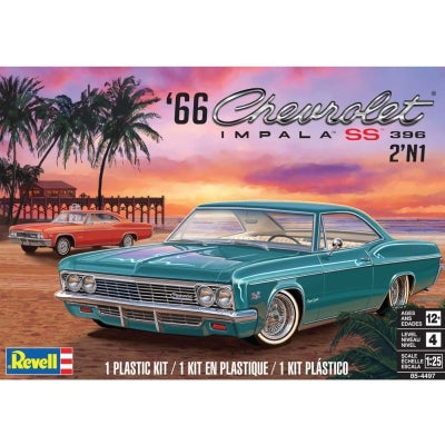 Revell 1966 Chevy Impala SS 396 1:25 Scale Model Kit