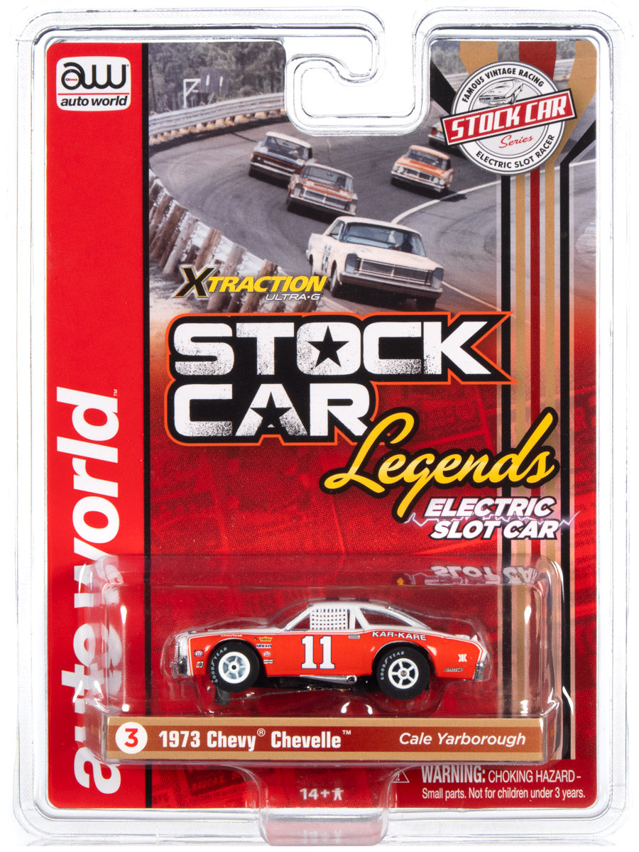 Auto World Xtraction R31 1973 Chevrolet Chevelle - Kar-Kare - Cale Yarborough HO Scale Slot Car