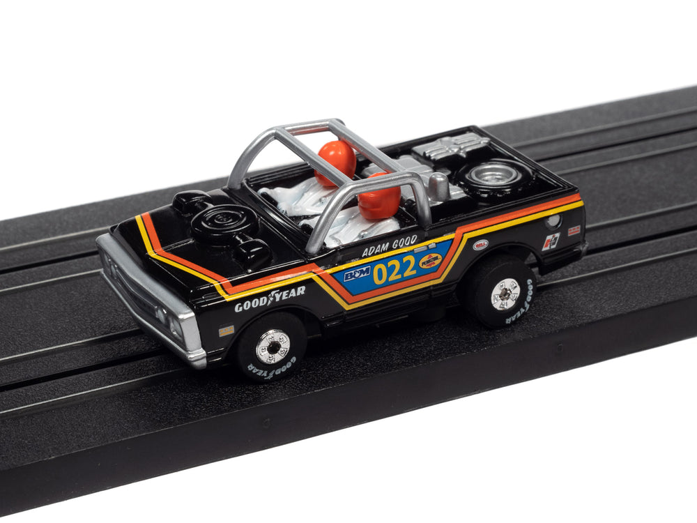 Auto World Thunderjet R34 1970 Chevrolet Baja Blazer (Black) HO Scale Slot Car