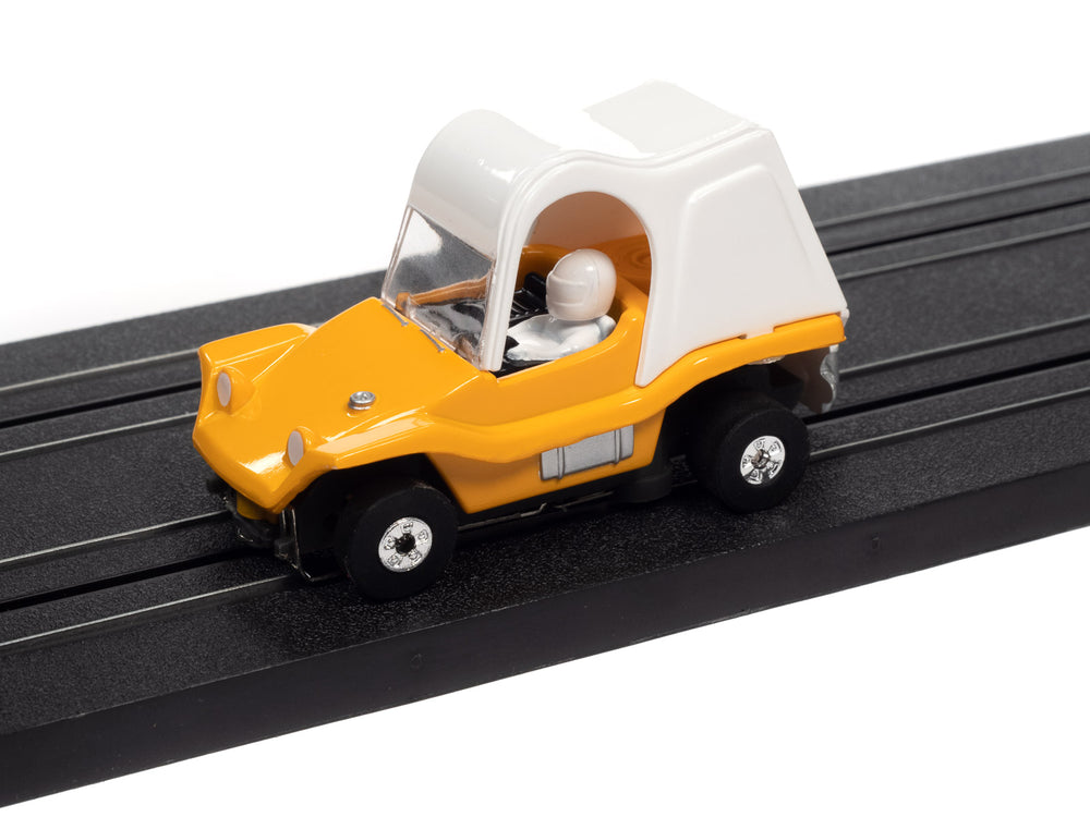 Auto World Thunderjet R34 Sand Van (Yellow) HO Scale Slot Car
