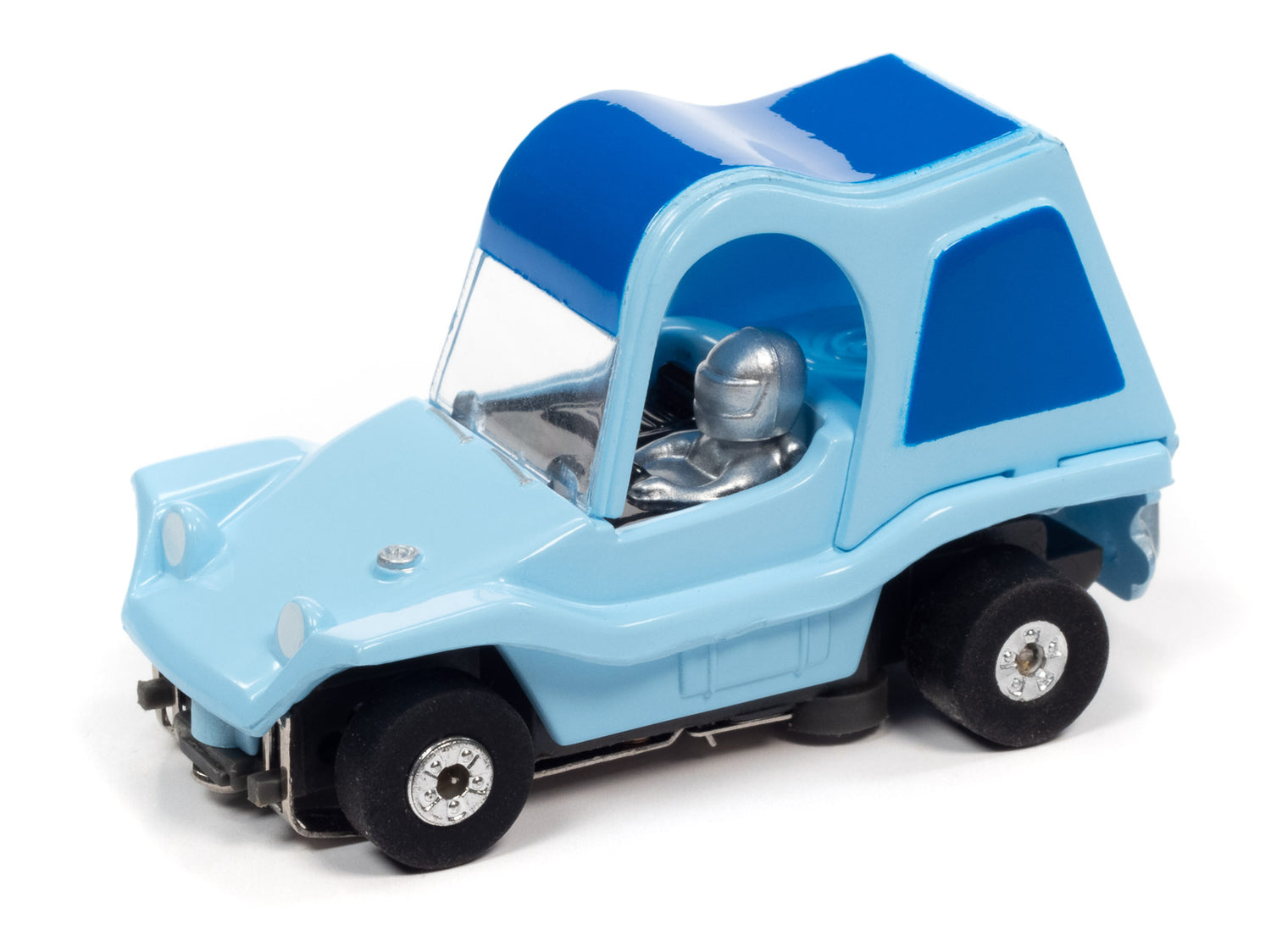 Auto World Thunderjet R34 Sand Van (Blue) HO Scale Slot Car