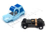 Auto World Thunderjet R34 Sand Van (Blue) HO Scale Slot Car