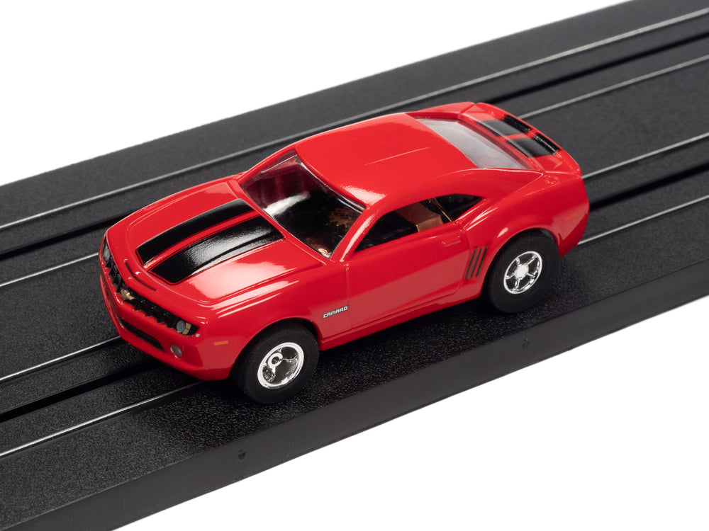 Auto World Xtraction R35 2010 Chevrolet Camaro (Red) HO Scale Slot Car