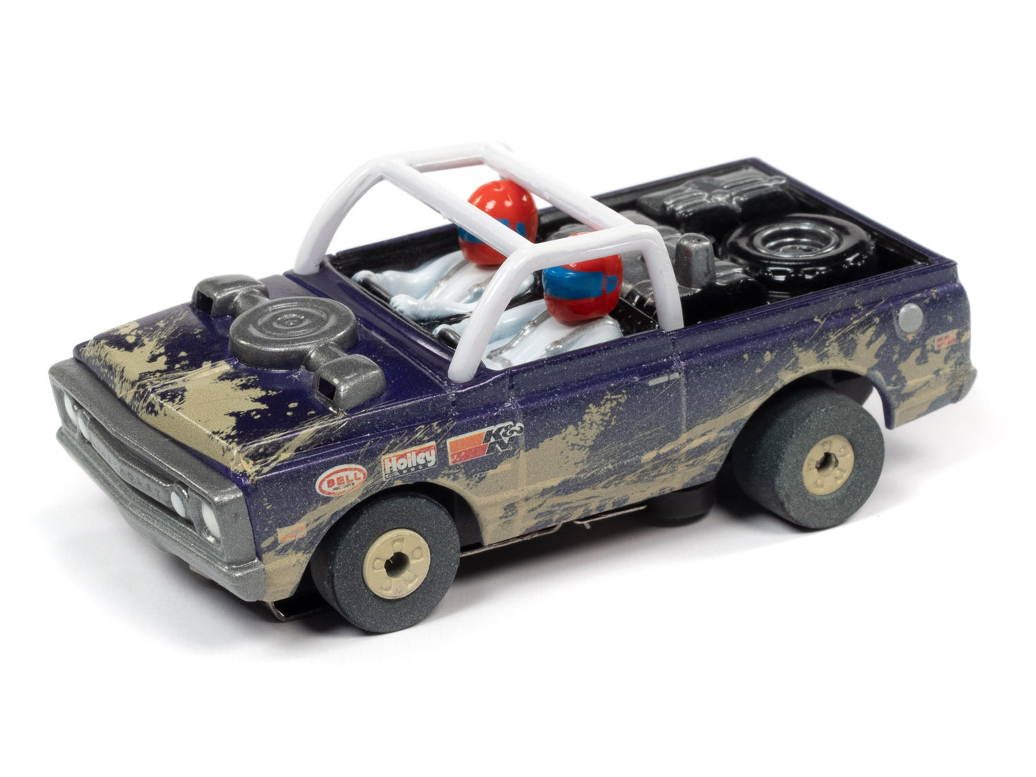 Auto World Thunderjet 1970 Chevrolet Baja Blazer (Purple) HO Scale Slot Car