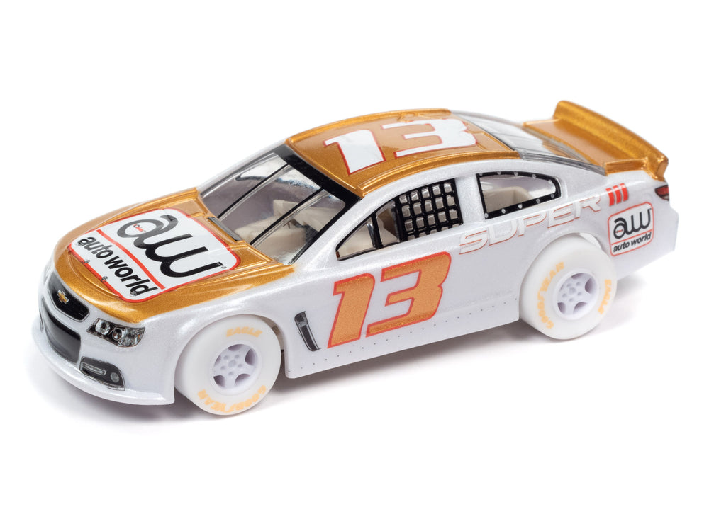 Auto World Super III 2015 Chevy SS Stock Car (iWheels) HO Scale Slot Car