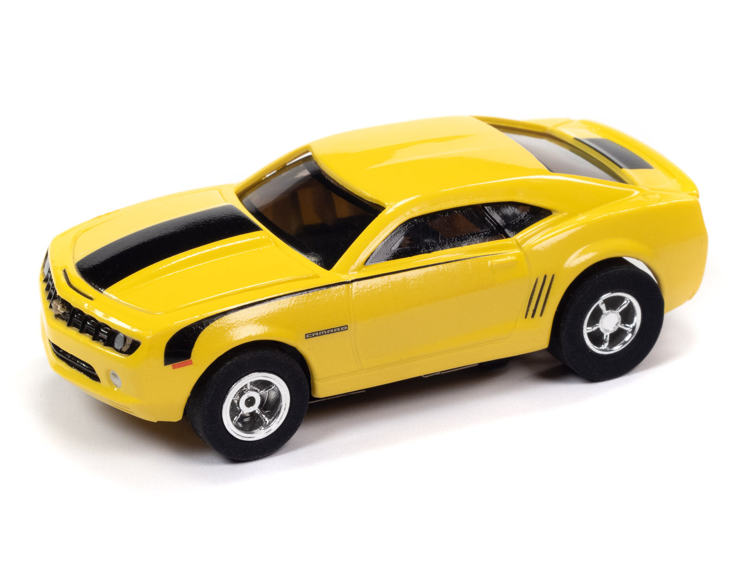 Auto World Xtraction 2010 Chevrolet Camaro (Yellow) HO Scale Slot Car