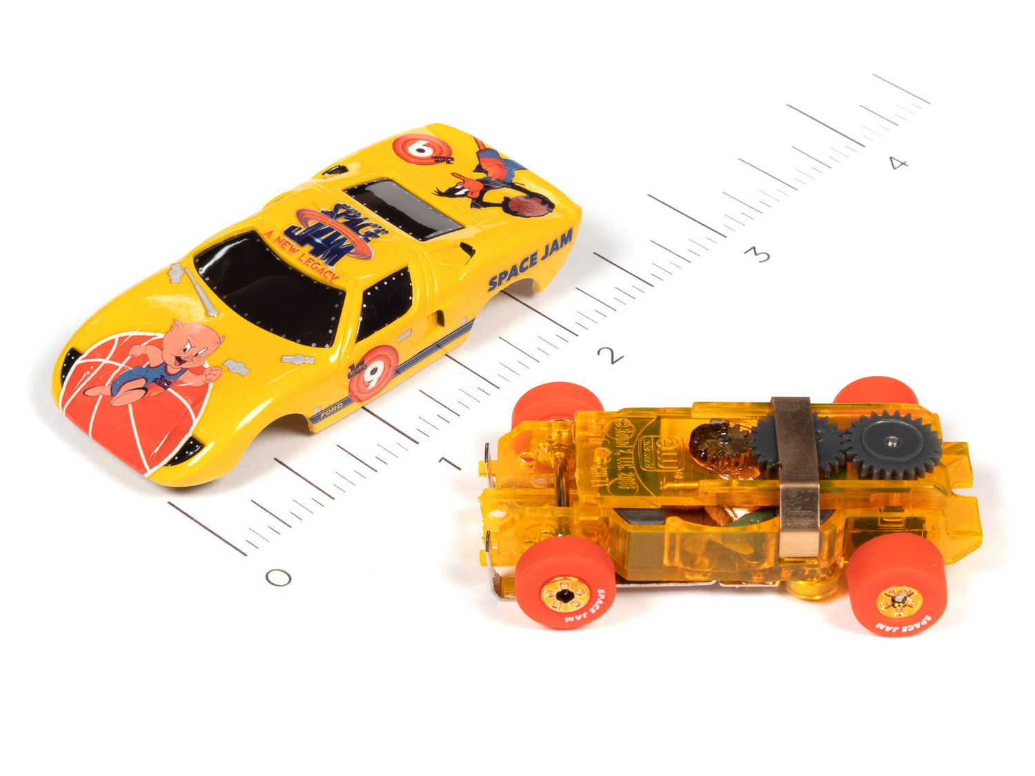 Auto World Thunderjet 1966 Ford GT40 HO Scale Slot Car