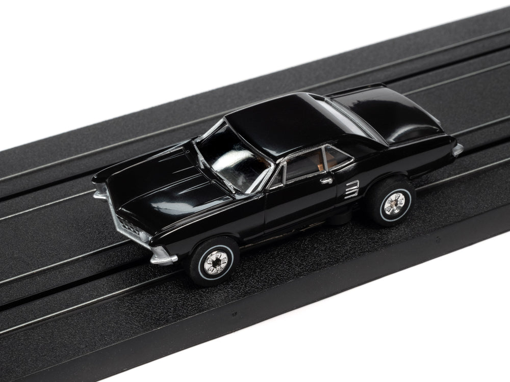 Auto World Thunderjet OK Used Cars 1963 Buick Riviera (Black) HO Scale Slot Car