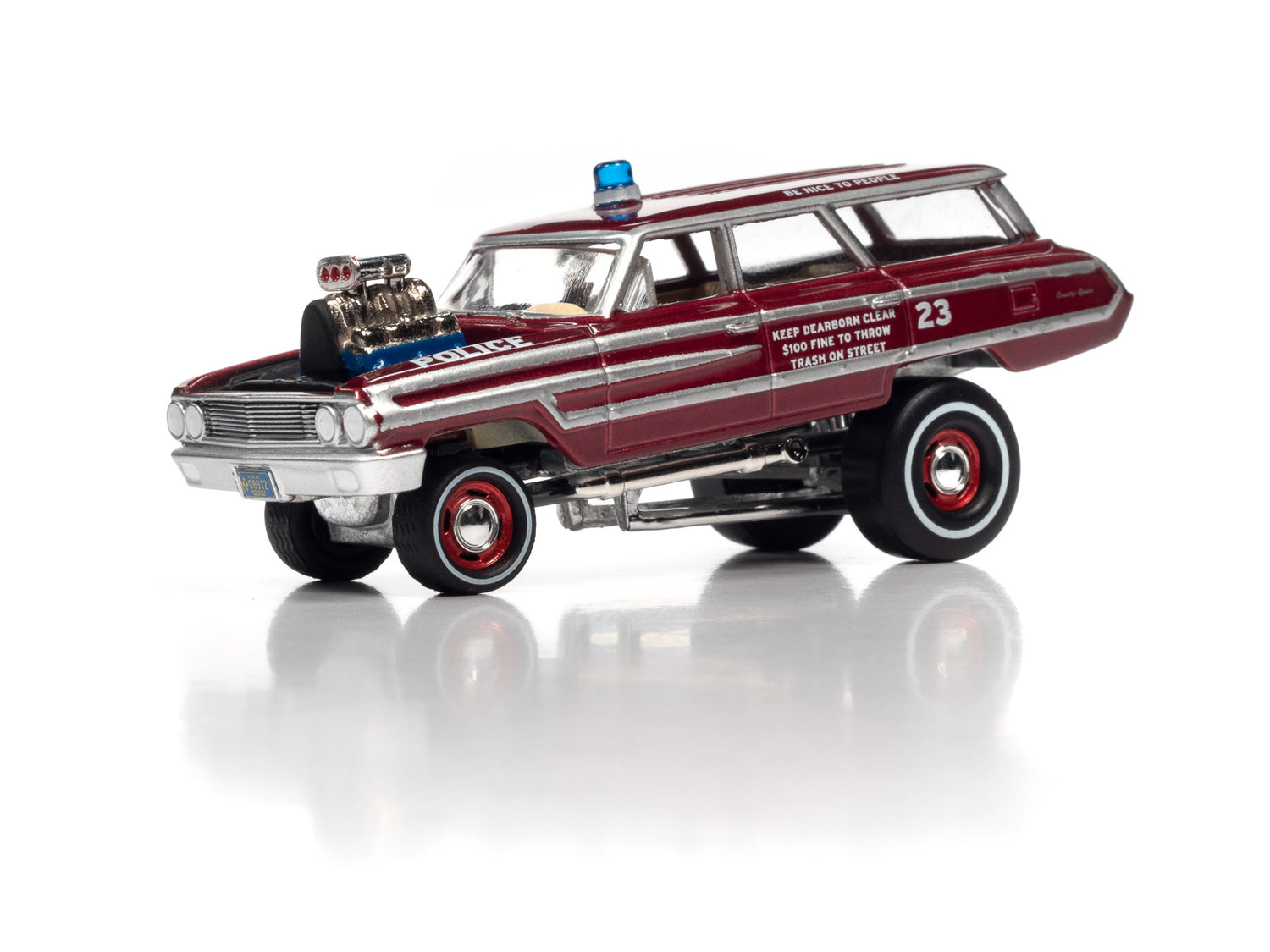 Johnny Lightning Street Freaks Zinger 1964 Ford Country Squire (Auto World Store Exclusive) 1:64 Diecast