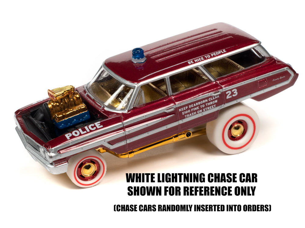 Johnny Lightning Street Freaks Zinger 1964 Ford Country Squire (Auto World Store Exclusive) 1:64 Diecast