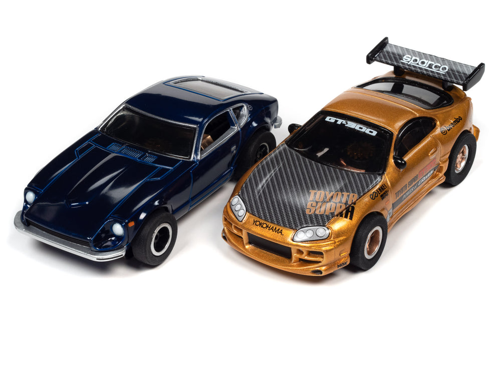 Auto World 16' Tokyo Midnight Underground Racing Slot Race Set