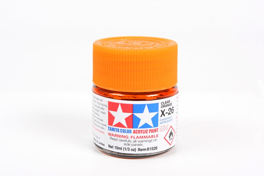 Tamiya Acrylic Mini X-26 Clear Orange