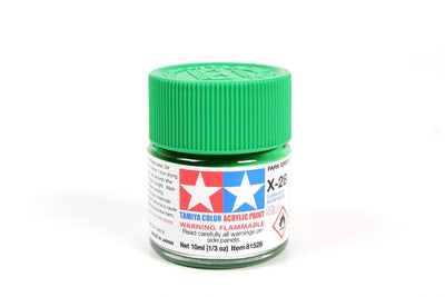 Tamiya Acrylic Mini X28, Park Green 10ml Bottle