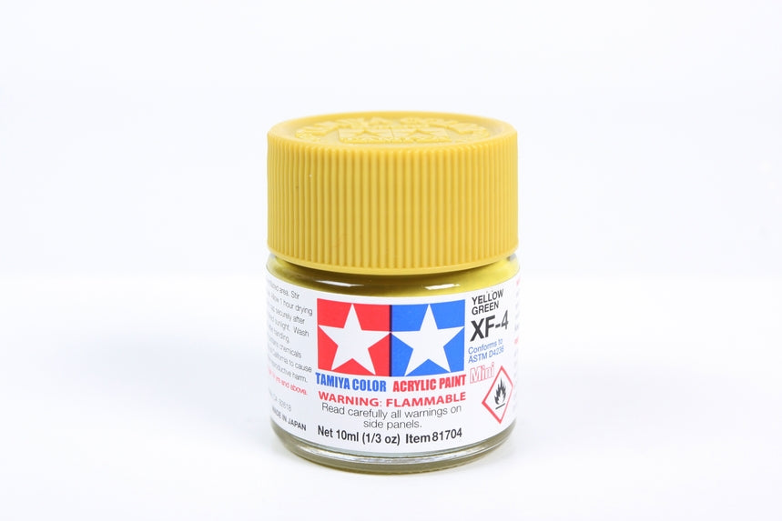 Tamiya Acrylic Mini 10ml Bottle - XF Tamiya Acrylic Mini 10ml Bottle - XF