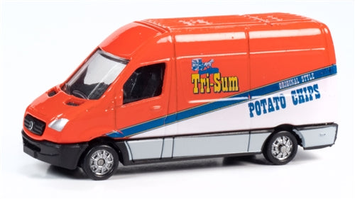 Classic Metal Works TraxSide Collection 1990 Sprinter Van (Tri-Sum Potato Chips) 1:87 HO Scale