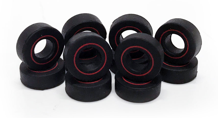 Auto World Thunderjet Slot Car Front Tires (RED LINE) (12) HO Scale