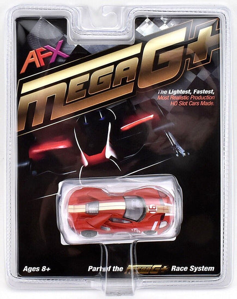 AFX Ford GT Heritage #16 Red HO Scale Slot Car - Auto World Store